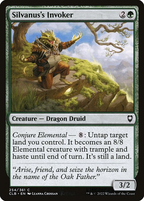 Silvanus's Invoker - Commander Legends: Battle for Baldur's Gate () #254
