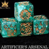 DNDDICEWHOLESALE.COM - Artificer's Arsenal - 11 Dice Set