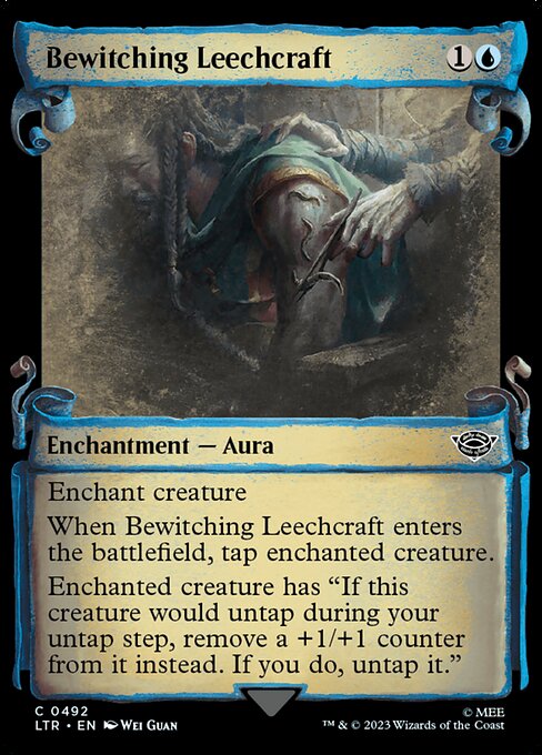 Bewitching Leechcraft - The Lord of the Rings: Tales of Middle-earth (ltr) #492 [Foil] [Foil]