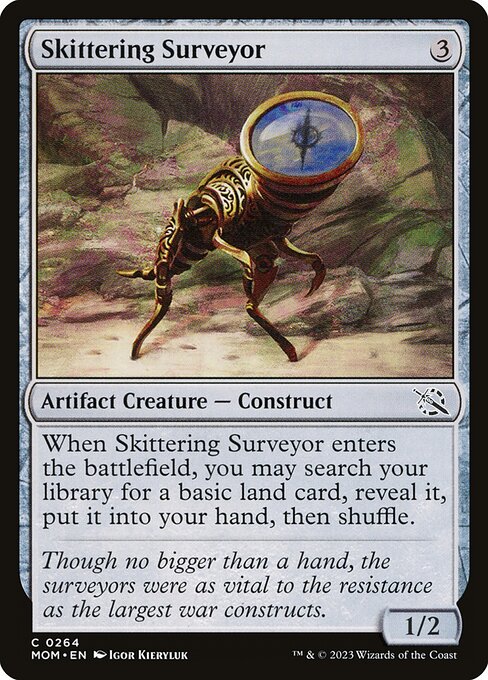 Skittering Surveyor - March of the Machine (MOM) #264 [Foil] [Foil]