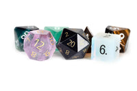 FanRoll by Metallic Dice Games - NEW: Mystic Mines Misfit Gemstone Dice Set