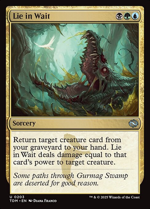 Lie in Wait - Tarkir: Dragonstorm () #203