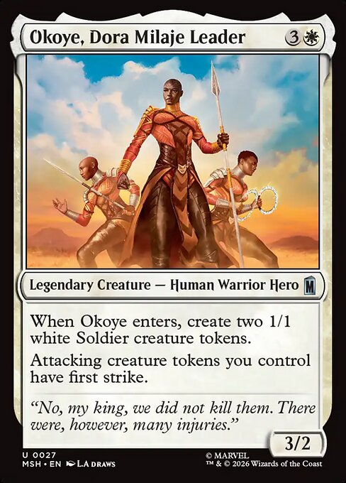 Okoye, Dora Milaje Leader - Marvel Super Heroes () #27