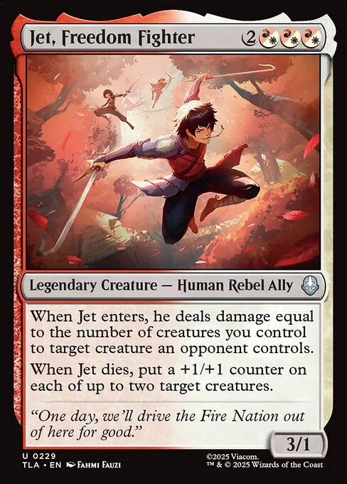 Jet, Freedom Fighter - Avatar: The Last Airbender () #229