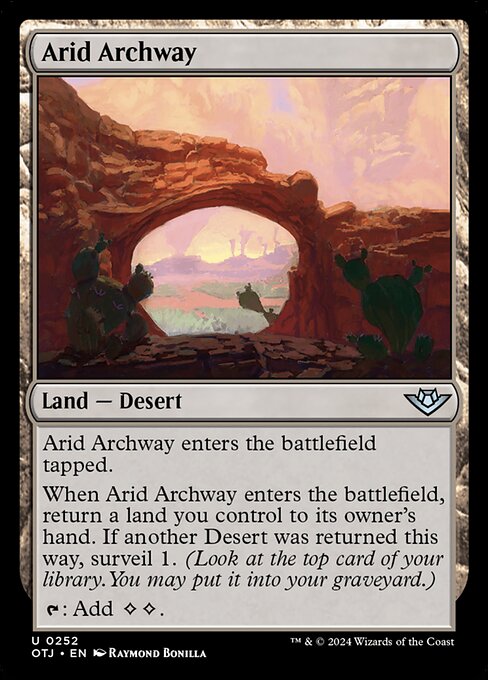 Arid Archway - Outlaws of Thunder Junction () #252