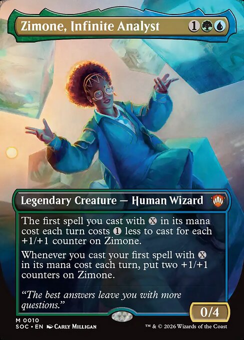 Zimone, Infinite Analyst - Secrets of Strixhaven Commander () #10