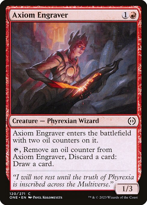 Axiom Engraver - Phyrexia: All Will Be One () #120