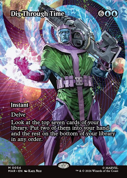 Dig Through Time - Marvel Universe () #54 [Foil] [Foil]
