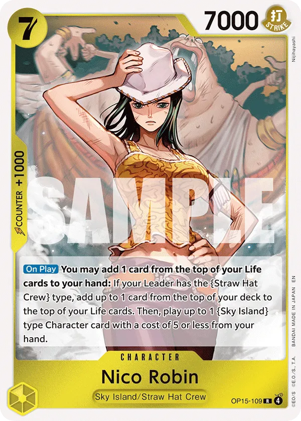 Nico Robin - ADVENTURE ON KAMI'S ISLAND- [OP15-EB04] (OP15-109) #109