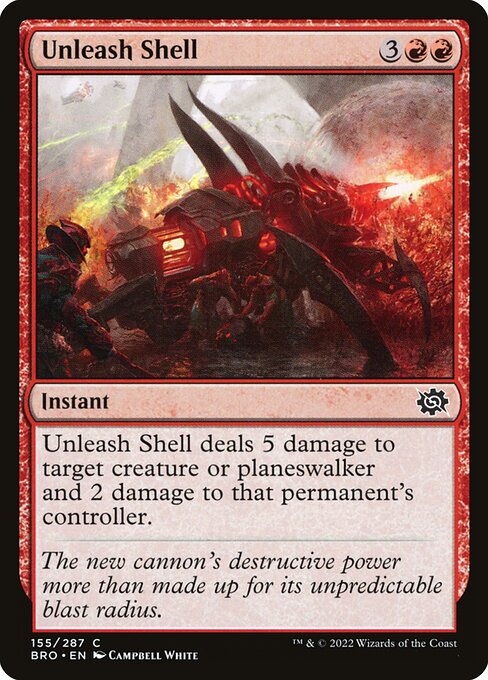 Unleash Shell - The Brothers' War () #155