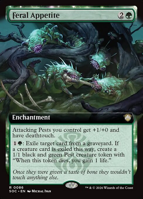 Feral Appetite - Secrets of Strixhaven Commander () #86