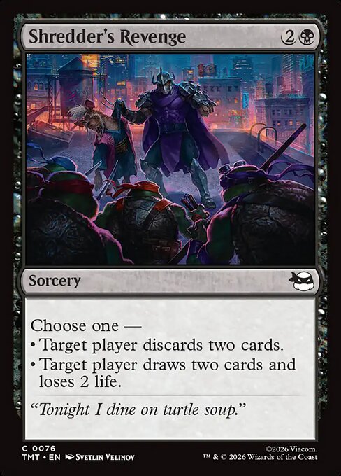 Shredder's Revenge - Teenage Mutant Ninja Turtles () #76 [Foil] [Foil]