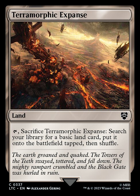 Terramorphic Expanse - Tales of Middle-earth Commander (ltc) #337