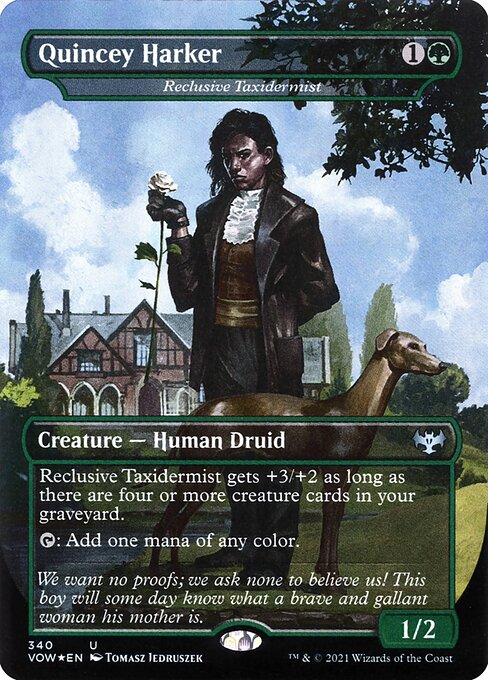 Reclusive Taxidermist - Innistrad: Crimson Vow () #340 [Foil] [Foil]