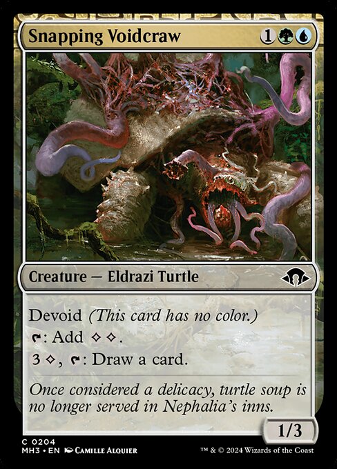 Snapping Voidcraw - Modern Horizons 3 (MH3) #204 [Foil] [Foil]