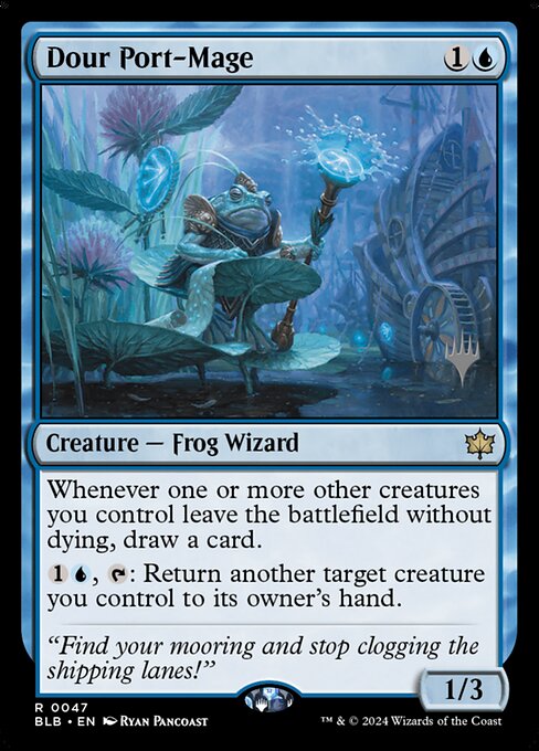 Dour Port-Mage - Bloomburrow Promos (PBLB) #47p