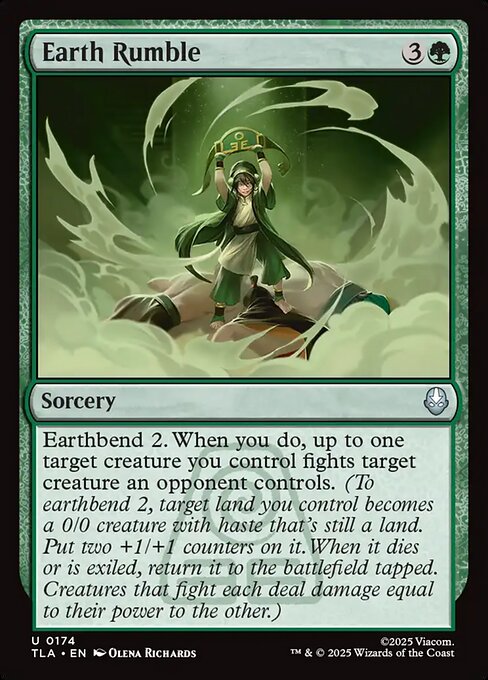 Earth Rumble - Avatar: The Last Airbender () #174 [Foil] [Foil]