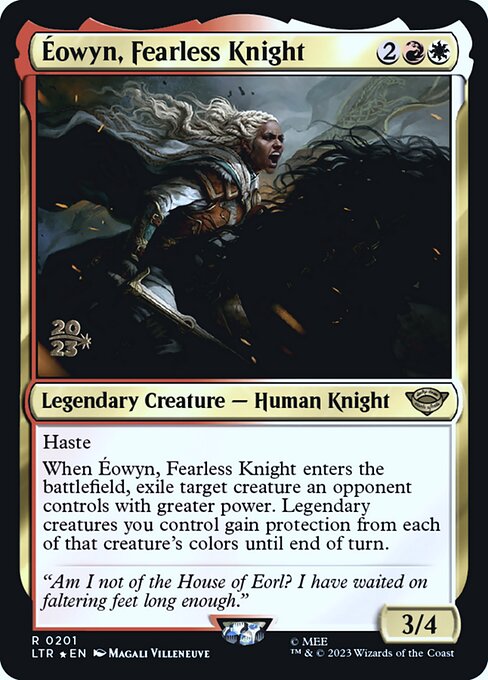 Éowyn, Fearless Knight - Tales of Middle-earth Promos (PLTR) #201s
