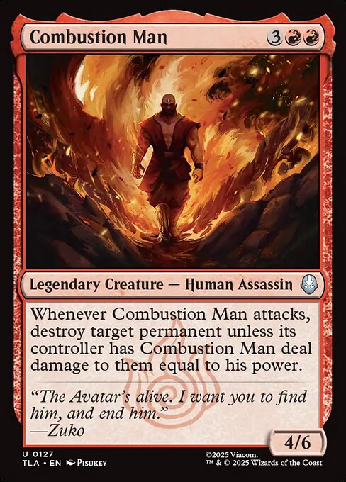Combustion Man - Avatar: The Last Airbender () #127