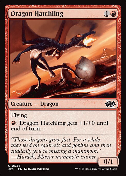 Dragon Hatchling - Foundations Jumpstart (J25) #536
