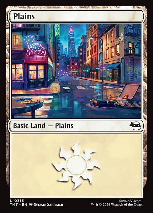 Plains - Teenage Mutant Ninja Turtles () #315 [Foil] [Foil]