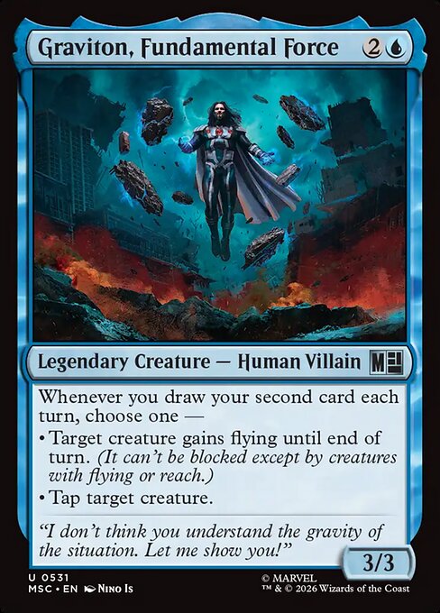 Graviton, Fundamental Force - Marvel Super Heroes Commander () #531