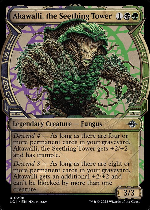 Akawalli, the Seething Tower - The Lost Caverns of Ixalan (LCI) #298