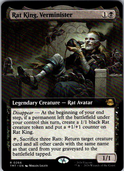 Rat King, Verminister - Teenage Mutant Ninja Turtles (TMT) #266