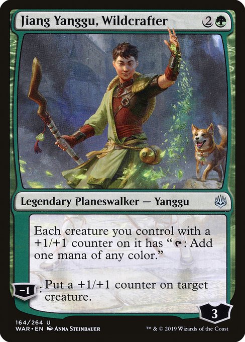 Jiang Yanggu, Wildcrafter - War of the Spark (WAR) #164