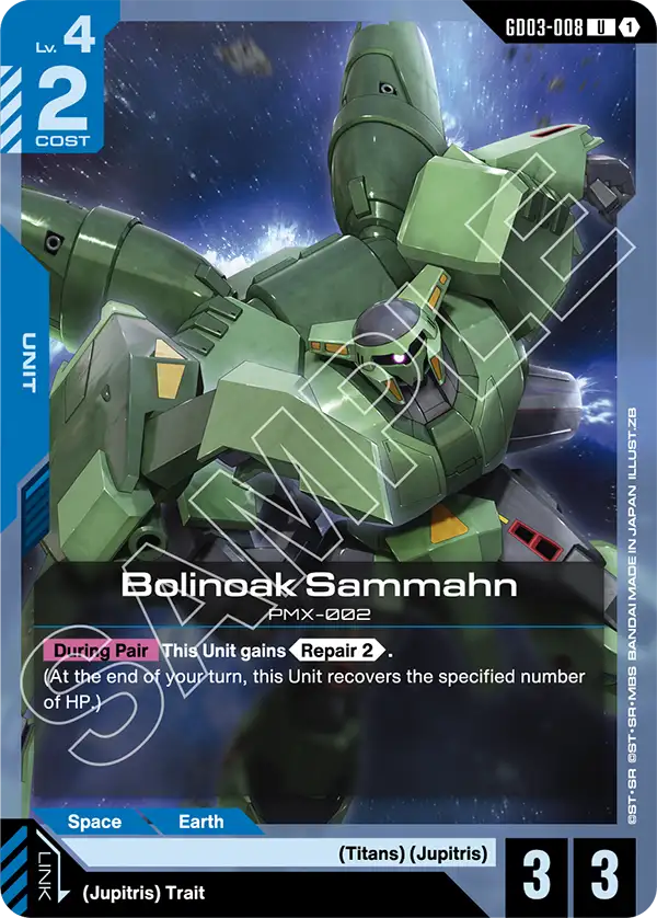 Bolinoak Sammahn - Steel Requiem (GD03-008) #008