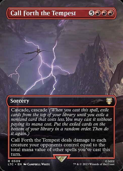 Call Forth the Tempest - Tales of Middle-earth Commander (LTC) #509