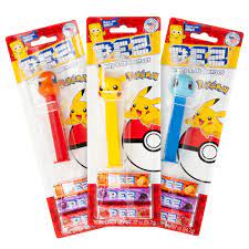 Grandpa Joe's Candy Shop - Pez Blister Card - Pokemon Candy & Dispenser