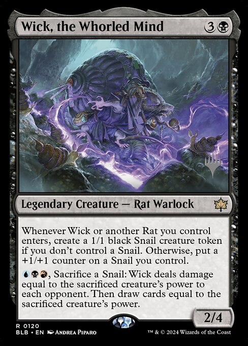 Wick, the Whorled Mind - Bloomburrow Promos (PBLB) #120p