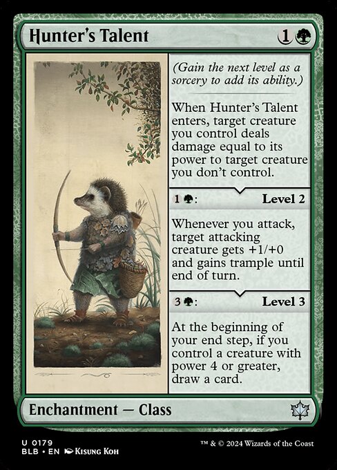 Hunter's Talent - Bloomburrow () #179