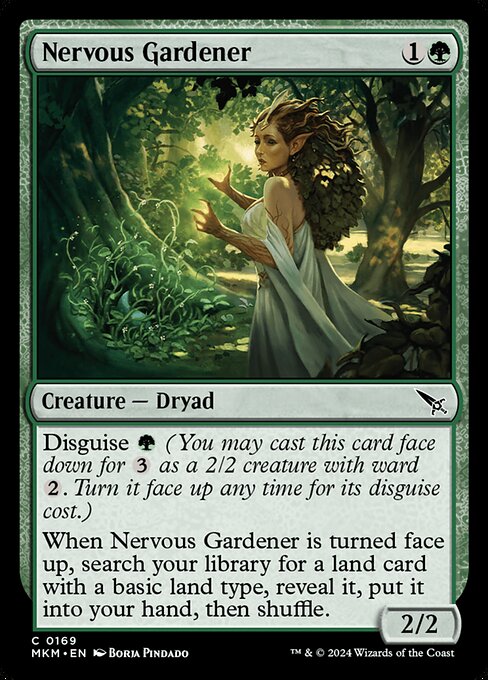 Nervous Gardener - Murders at Karlov Manor (mkm) #169