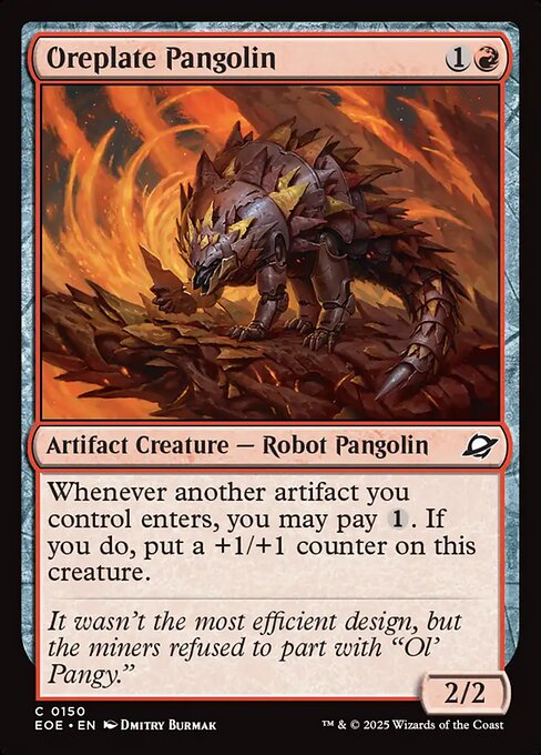 Oreplate Pangolin - Edge of Eternities (eoe) #150