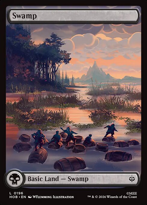 Swamp - The Hobbit (hob) #196 [Foil] [Foil]