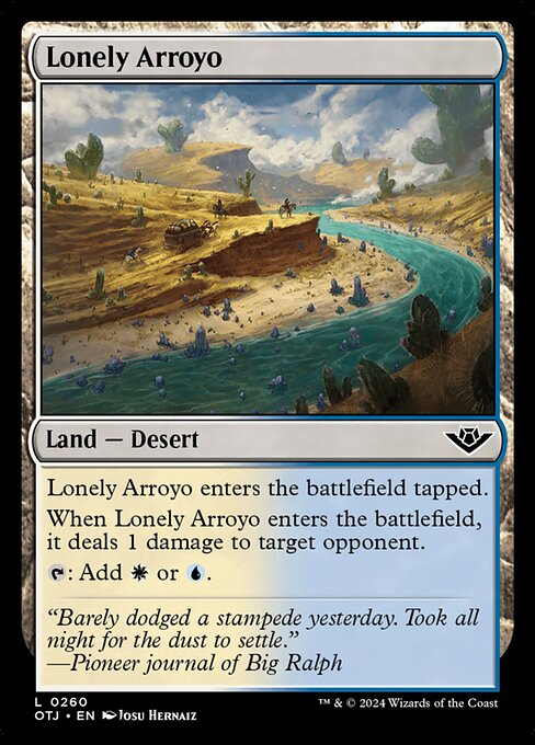 Lonely Arroyo - Outlaws of Thunder Junction () #260