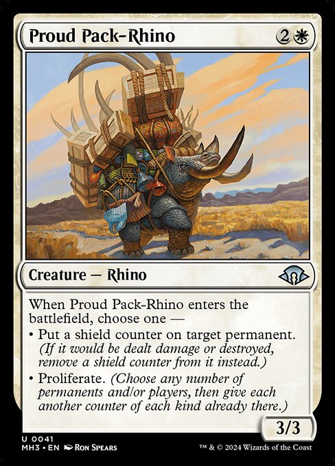 Proud Pack-Rhino - Modern Horizons 3 (mh3) #41