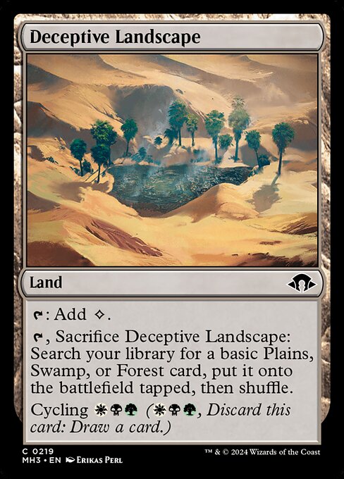 Deceptive Landscape - Modern Horizons 3 (mh3) #219