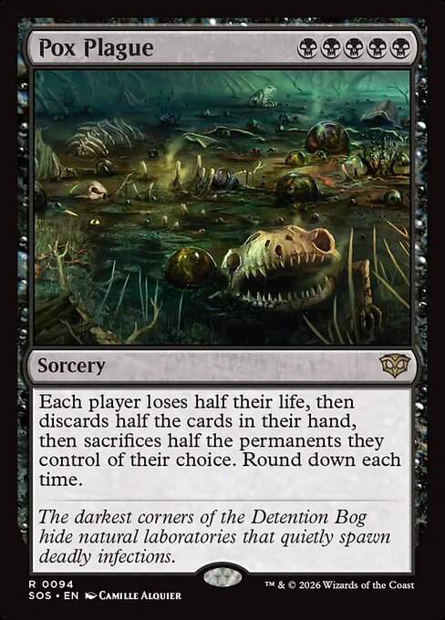 Pox Plague - Secrets of Strixhaven () #94 [Foil] [Foil]