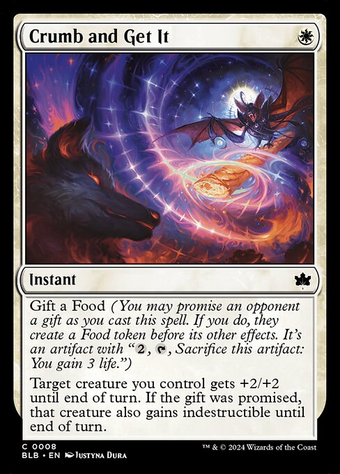 Crumb and Get It - Bloomburrow (BLB) #8 [Foil]