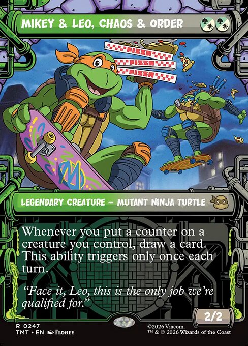 Mikey & Leo, Chaos & Order - Teenage Mutant Ninja Turtles () #247