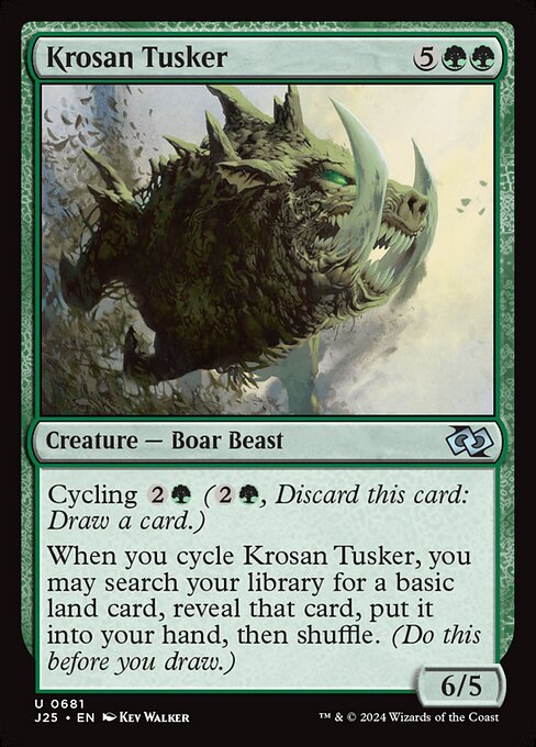 Krosan Tusker - Foundations Jumpstart () #681
