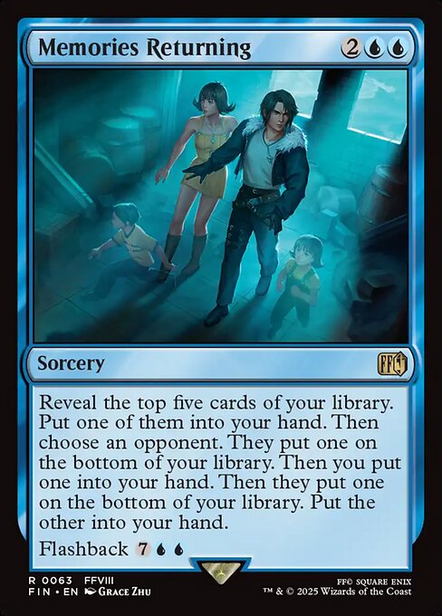 Memories Returning - Final Fantasy (FIN) #63 [Foil] [Foil]