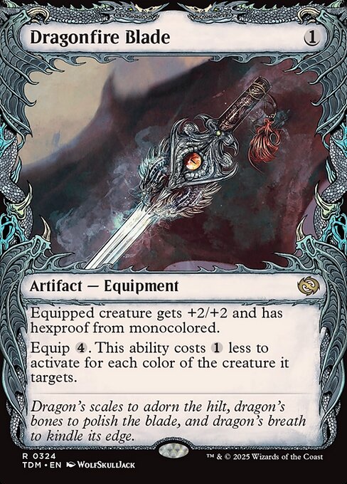 Dragonfire Blade - Tarkir: Dragonstorm () #324