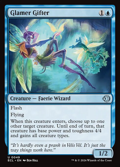 Glamer Gifter - Lorwyn Eclipsed (ECL) #49