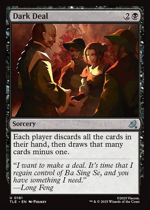 Dark Deal - Avatar: The Last Airbender Eternal () #161 [Foil] [Foil]