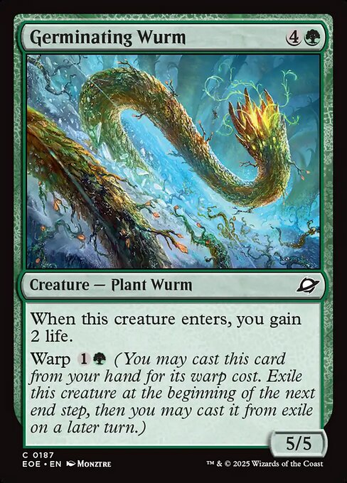 Germinating Wurm - Edge of Eternities (eoe) #187