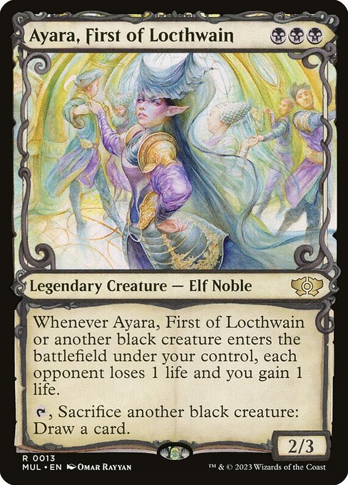 Ayara, First of Locthwain - Multiverse Legends (MUL) #13